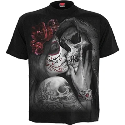 Image de Spiral T Shirt Dead Kiss Homme NoirXL