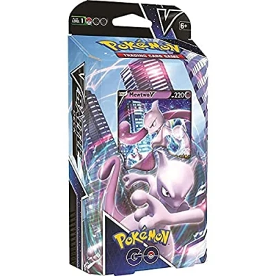 Afbeelding van Pokémon TCG GO Mewtwo V Battle Deck (60 kaarten, klaar om te spelen)