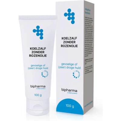 Afbeelding van Bipharma Koelzalf Zonder Rozenolie + Doos 1x100g eFarma