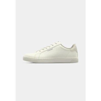 Afbeelding van Jack &amp; Jones Jfwtrent Anthracite 19 Sneakers laag, Heren, Maat: 42, Bright white Hoogwaardig imitatieleer