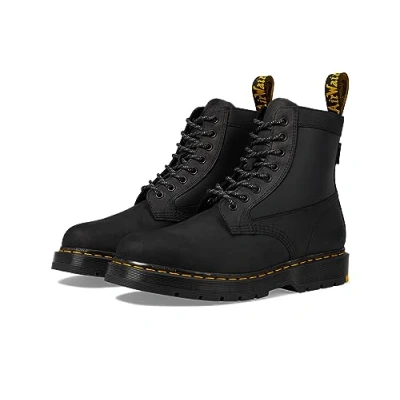 Afbeelding van Dr. Martens 1460 Unisex Veterboots, Maat: 41, Black Leer en textiel