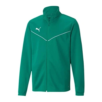 Afbeelding van Puma Teamrise Polyestervest Kinderen Groen Maat: 128