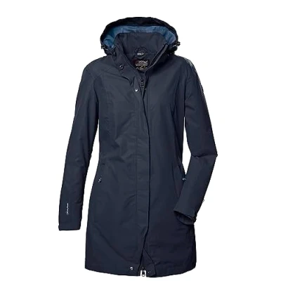 Afbeelding van Killtec Kos 44 Women Parka Outdoorjas Dames Blauw Maat 38