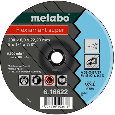 Afbeelding van Metabo 616735000 Afbraamschijf gebogen Boordiameter 16 mm 25 stuk(s)