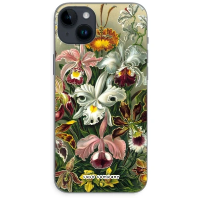 Afbeelding van Case Company® hoesje geschikt voor iPhone 14 Plus Haeckel Orchidae Soft Cover Telefoonhoesje Bescherming aan alle Kanten en Schermrand