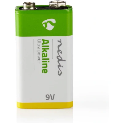 Afbeelding van 9V batterij Nedis (Alkaline)