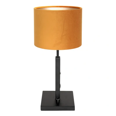 Afbeelding van Steinhauer tafellamp Stang zwart metaal 20 cm E27 fitting 8164ZW