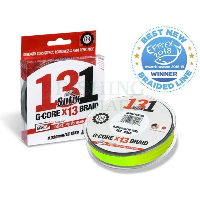 Afbeelding van Sufix 131 Braid Chartreux 0.185mm/11.4kg Gevlochten lijn (150m)