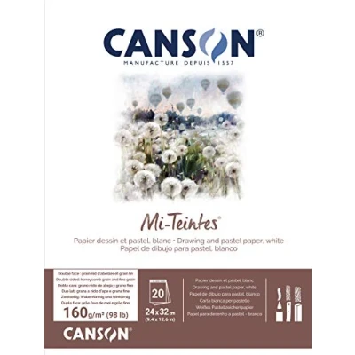 Image de CANSON Papier beaux arts Mi Teintes, en bloc, 240 x 320 mm