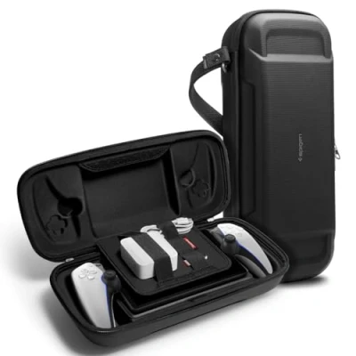 Afbeelding van Spigen Rugged Armor Pro hoesje voor Sony Playstation Portal zwart