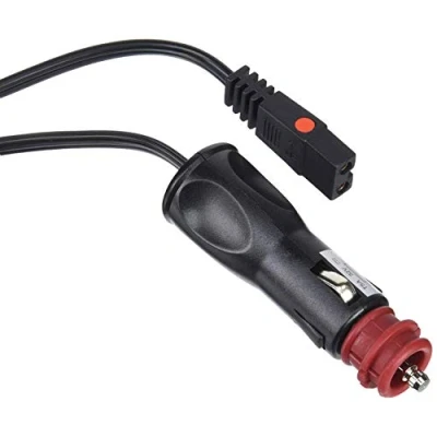 Afbeelding van DOMETIC Vervangingskabel voor thermo elektrische koelbox aansluiting op 12 volt stopcontact (lengte 280 cm) zwart