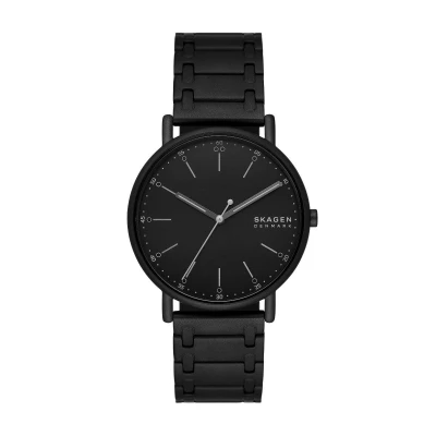 Afbeelding van Skagen Signatur Watch Horloge, Heren, Maat: One Size, Black