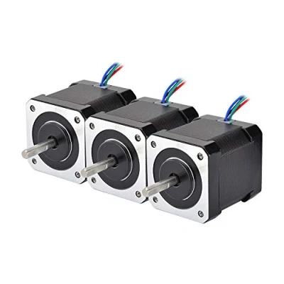 Afbeelding van STEPPERONLINE Nema 17 3 stuks bipolaire stappenmotor 59 Ncm (84 oz.in) 2 A 42 x 48 mm 4 draden W/1 m kabel en connector voor 3D printer/CNC DIY