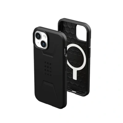 Afbeelding van Urban Armor Gear Monarch Pro MagSafe Backcover Apple iPhone 15 Plus Kevlar compatible