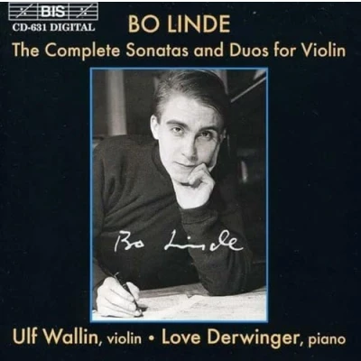 Afbeelding van Ulf Wallin &amp; Love Derwinger Linde: Sonatas and Duos for Violin (CD)