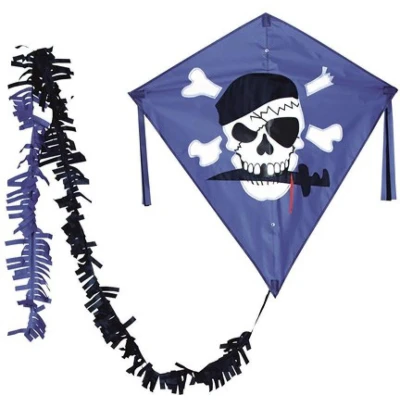 Afbeelding van Wolkenstürmer Vlieger Eddy Fred 75 Cm Polyester Blauw 3 delig