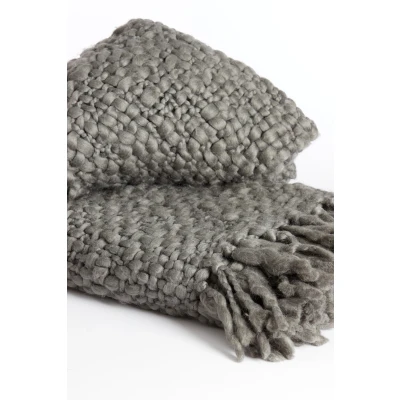 Afbeelding van Light &amp; Living Plaid RISCA 170x130x0.5cm Grijs