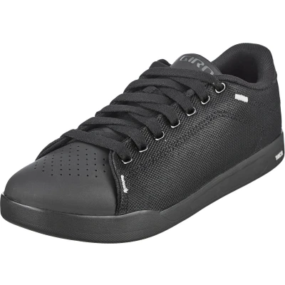 Afbeelding van Giro DEED Fietsschoenen, Heren, Maat: 43, Black Imitatieleer/ textiel