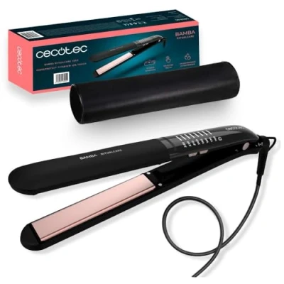 Afbeelding van Cecotec RitualCare 1200 titanium Ion touch 60 W, coating, selector en met echt ion, snel opwarmen, zwevende platen, instelbare temperatuur