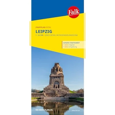 Afbeelding van Falk Stadtplan Extra Leipzig 1:22.500