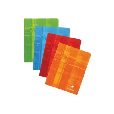 Afbeelding van Clairefontaine Schrift Ft 16,5 X 21 Cm, 72 Bladzijden, Geruit 10 Mm, Zonder Kantlijn
