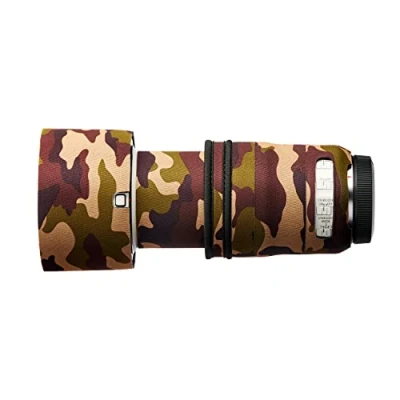 Afbeelding van easyCover Lens Oak voor Canon RF 70 200 mm f/ 4.0 L IS USM Bruin Camouflage