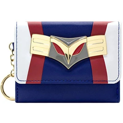 Afbeelding van My Hero Academia All Might Kostuum portemonnee, Blauw, één maat, Eenheidsmaat