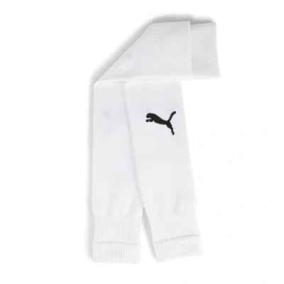 Afbeelding van PUMA Teamgoal Sleeve Sock Voetbalsokken, Blanc Zwart, 3 EU