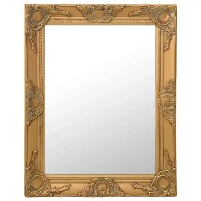 Afbeelding van vidaXL Spiegel Goud 50 x 60 cm
