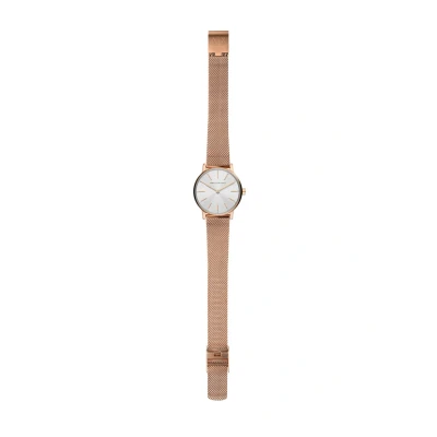 Afbeelding van Armani Exchange dames Horloge giftset AX7121 in de kleur Roségoud