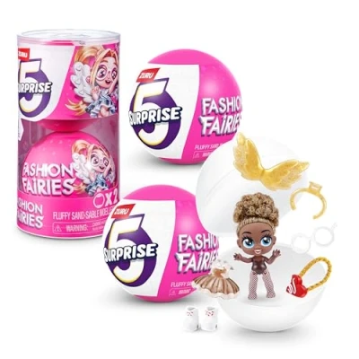 Afbeelding van 5 Surprise Fashion Faries, serie 1, mysterieuze miniatuurfiguren om te verzamelen (2 capsules)