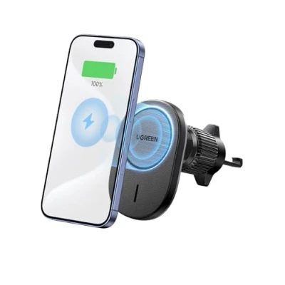 Afbeelding van Ugreen CD345 magnetische autohouder voor ventilatierooster zwart
