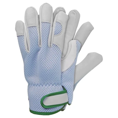Afbeelding van Talen Tools Werkhandschoenen Geitenleer Blauw Maat XL
