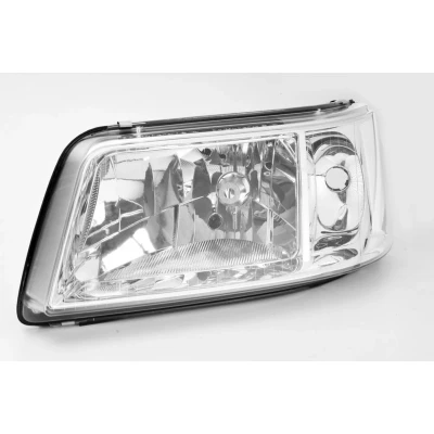 Afbeelding van ABAKUS 441 1168L LD EM Koplampen Links H4 Transparent Met regelmotor voor LWR P43t VOLKSWAGEN: Transporter 5, 5 Bus, Multivan (7HM