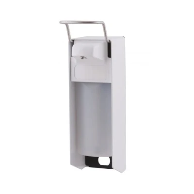 Afbeelding van MediQo line Zeep &amp; desinfectiemiddeldispenser 500 ml KB wit