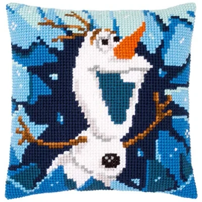 Afbeelding van Kruissteekkussen Disney Olaf 0167294 Vervaco