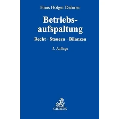 Afbeelding van Betriebsaufspaltung