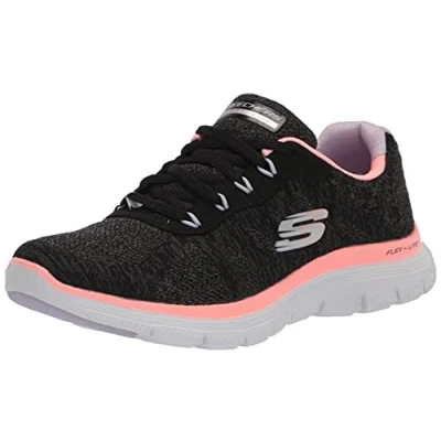 Afbeelding van Skechers Flex Appeal 4.0 damessneakers, Corallo Nero