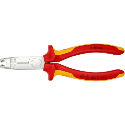 Image de KNIPEX 13 46 165 pince de démontage isolée avec branches multi composants, testée VDE, chromée mm
