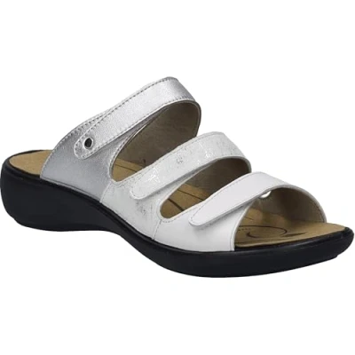 Afbeelding van Josef Seibel Ibiza Muiltjes weissmulti, Dames, Maat: 36, Weiss multi Leer