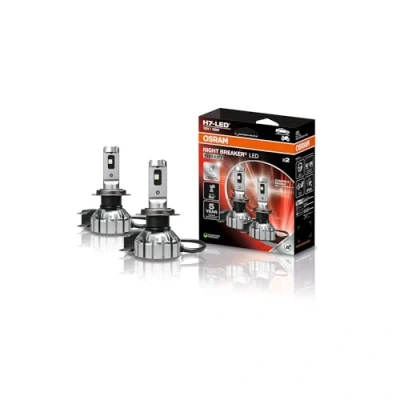 Image de OSRAM NIGHT BREAKER LED SPEED H7 pour motos, lampe retrofit motos homologuées la route, 6000 K, installation rapide, aucun accessoire mécanique requis, LEDEC02 intégrée, 1