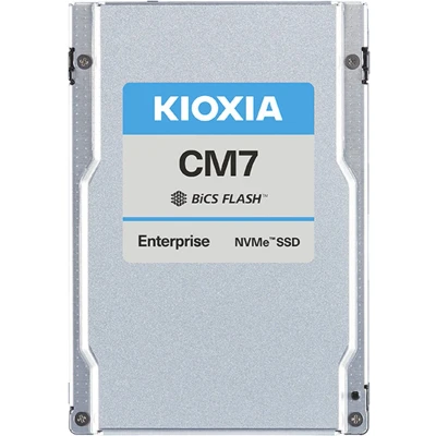 Afbeelding van KIOXIA CM7 R Series KCMYXRUG7T68 SSD Enterprise, leesintensief 7680 GB opschonen direct wissen (SIE) intern 2.5&quot; PCI Express 5.0 (NVMe)
