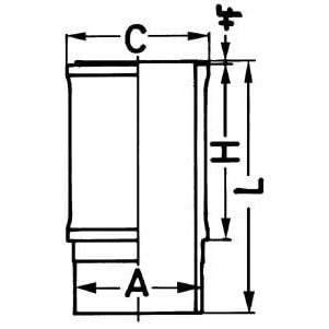 Afbeelding van KOLBENSCHMIDT 89844110 Cilindervoering
