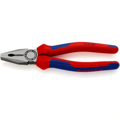 Afbeelding van Knipex 03 02 200 kombi tang gepolijst/comfort mm