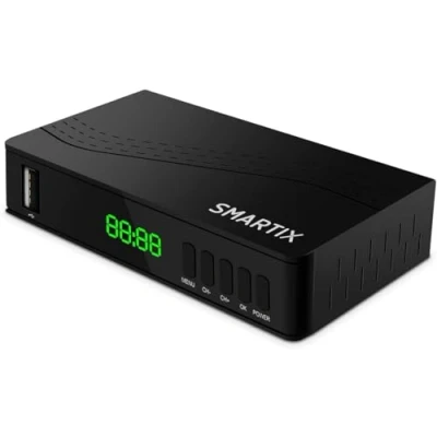 Image de Atlantis Land SM20 DH18 decodificatore 1 sintonizzatore/sintonizzatori Nero Cabl