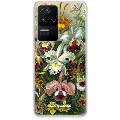 Afbeelding van Case Company® hoesje geschikt voor Xiaomi Poco F4 Haeckel Orchidae Soft Cover Telefoonhoesje Bescherming aan alle Kanten en Schermrand