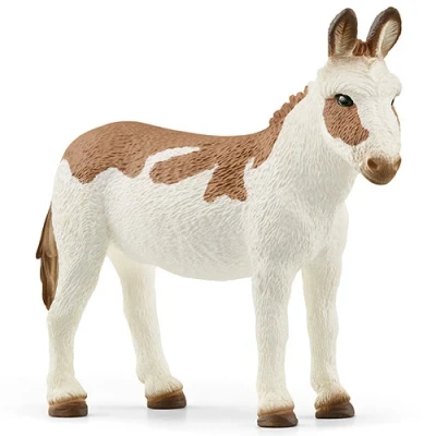 Afbeelding van Schleich farm world amerikaanse gevlekte ezel 8 cm