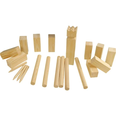 Afbeelding van Kubb set Hout 11 delig