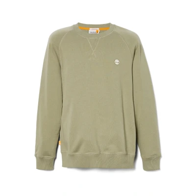 Afbeelding van Timberland Exeter River Regular CREW Sweater, Heren, Maat: Small, Cassel earth