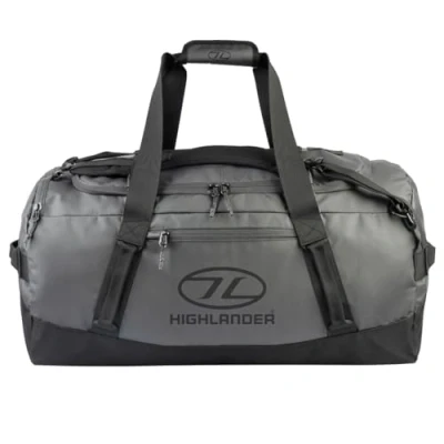 Afbeelding van Highlander reistas Hauler Duffel 90 liter Donker Grijs